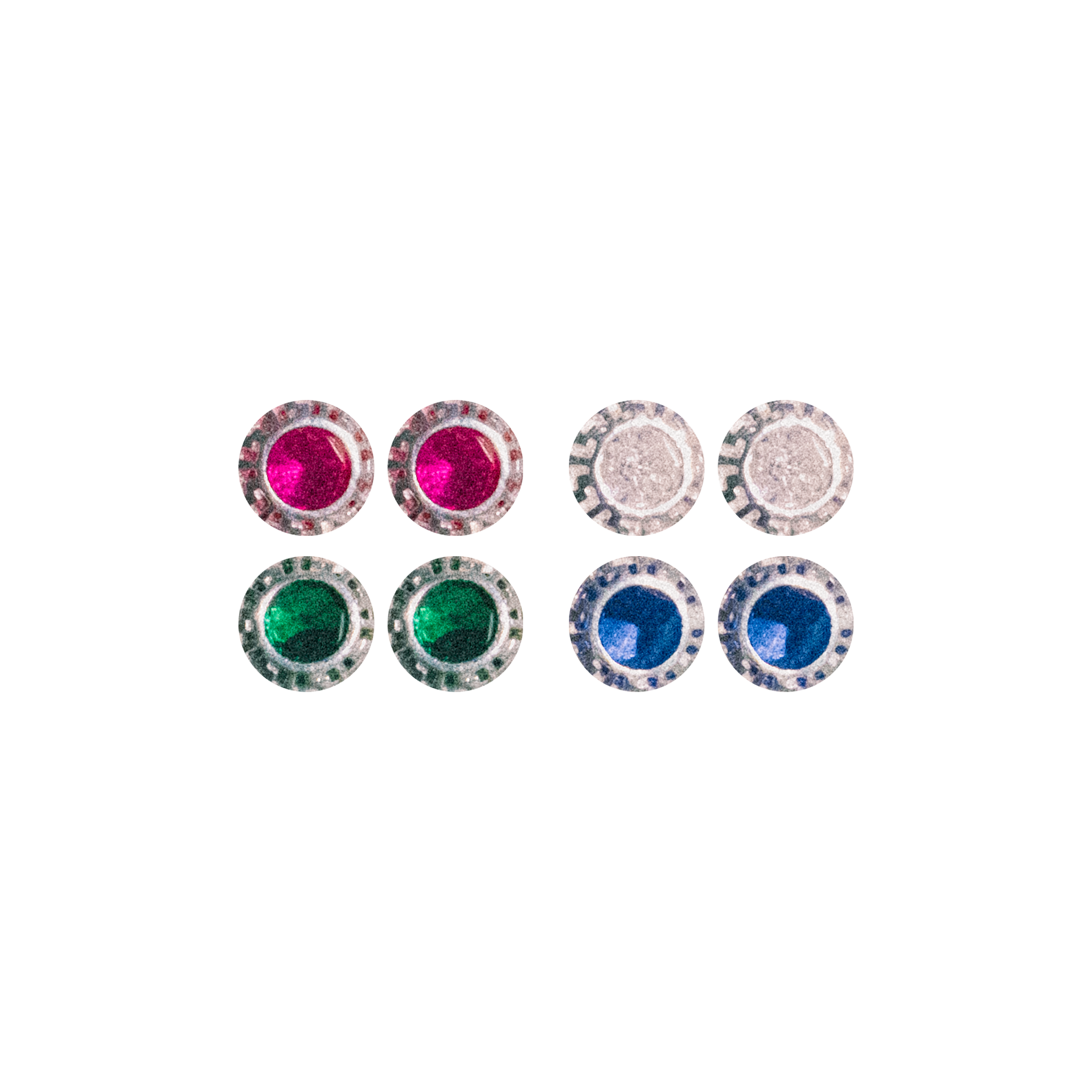 Cosmos / Arete de plata con Zircón