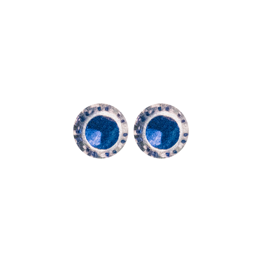 Cosmos / Arete de plata con Zircón