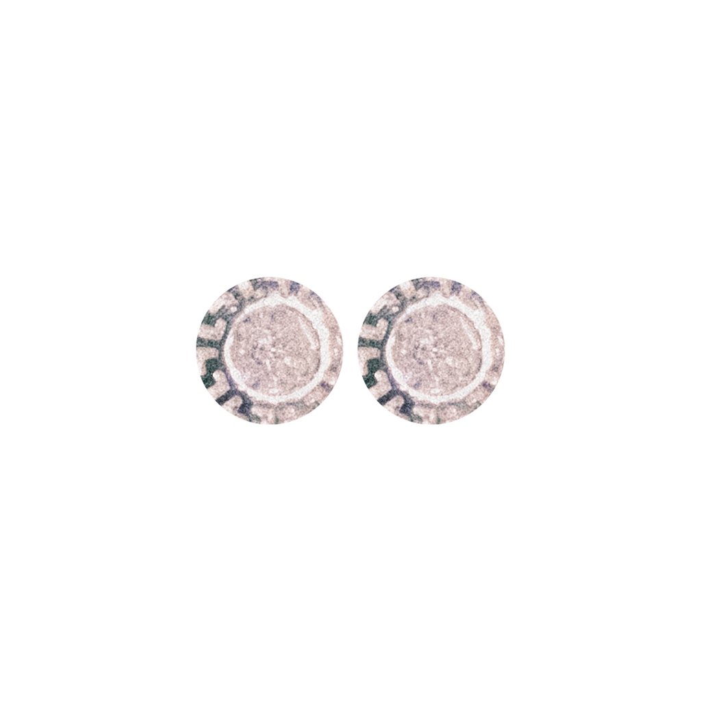 Cosmos / Arete de plata con Zircón