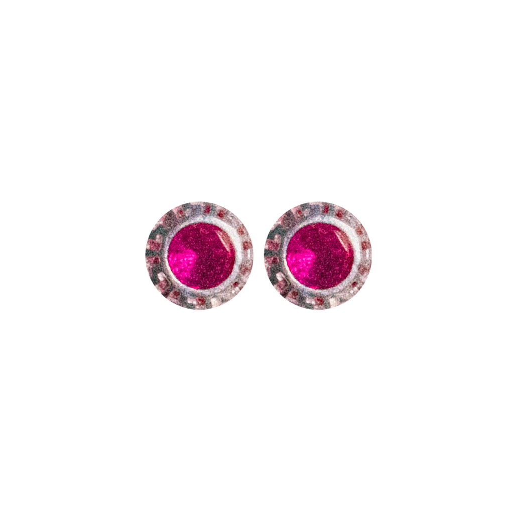 Cosmos / Arete de plata con Zircón