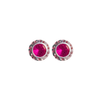 Cosmos / Arete de plata con Zircón