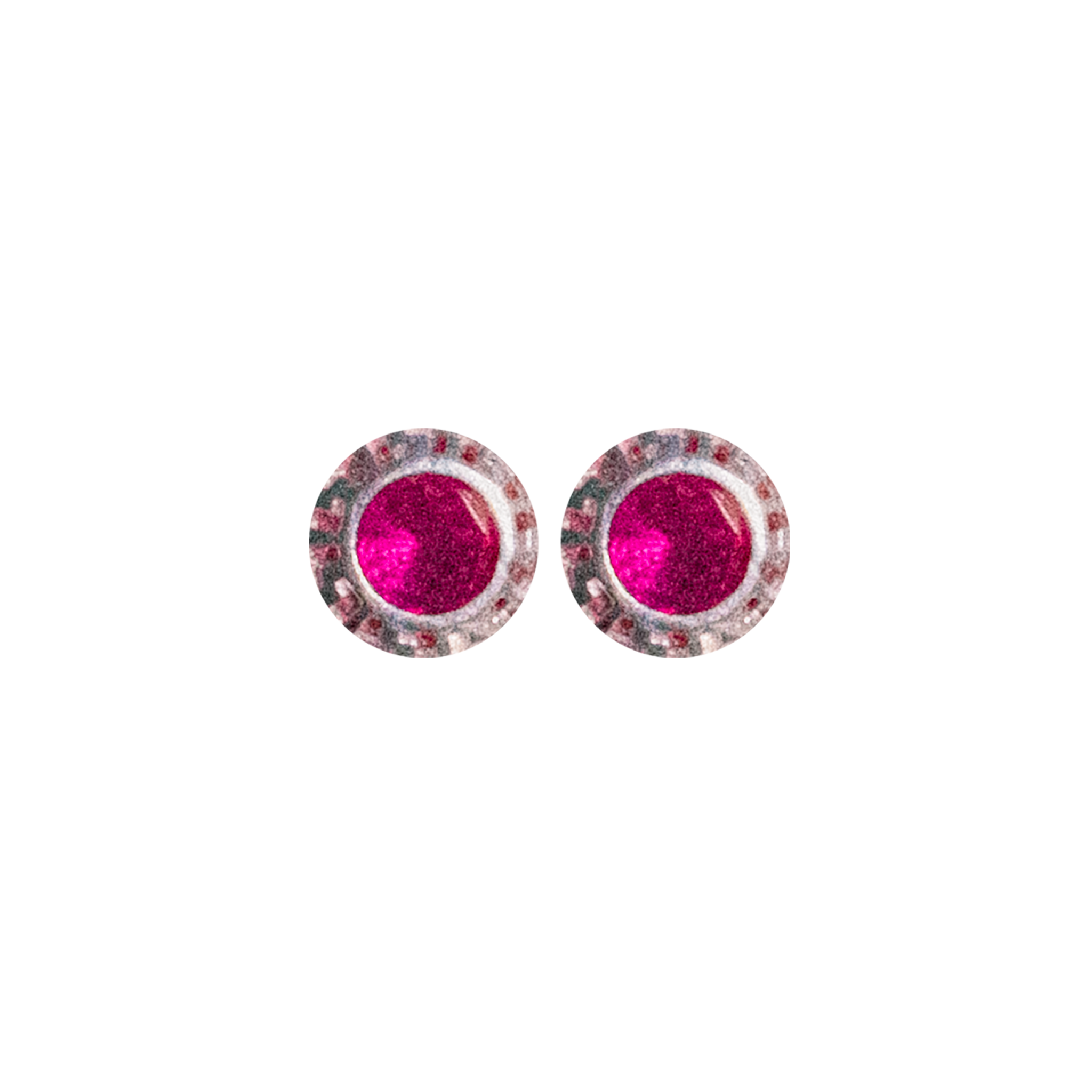 Cosmos / Arete de plata con Zircón
